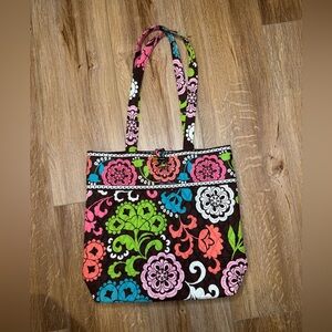Vera Bradley (Retired Pattern Lola) Toggle Tote bag